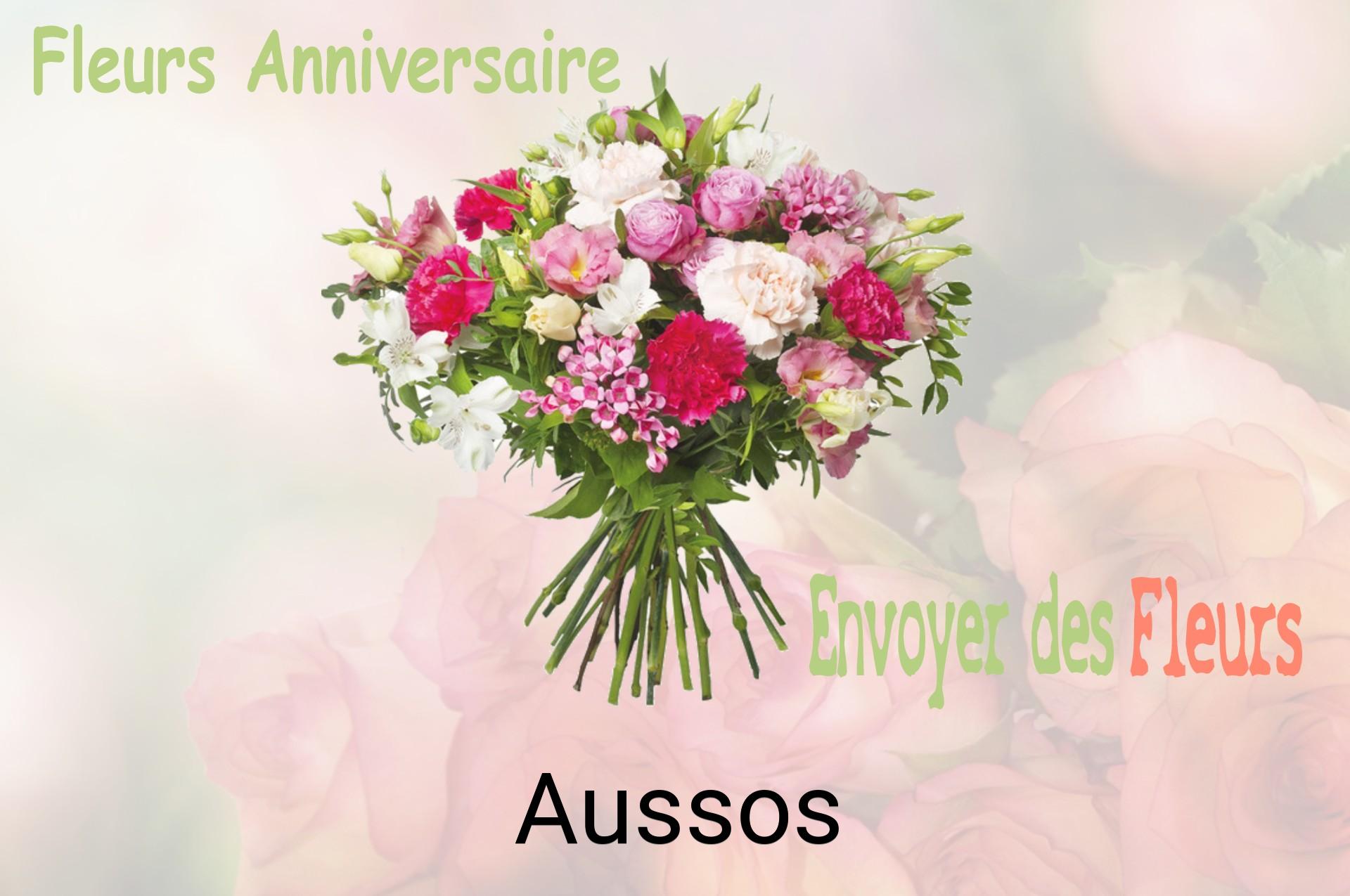 Bouquet de fleurs d’anniversaire livré à Aussos
